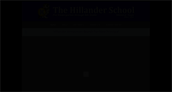 Desktop Screenshot of hillanderschool.org